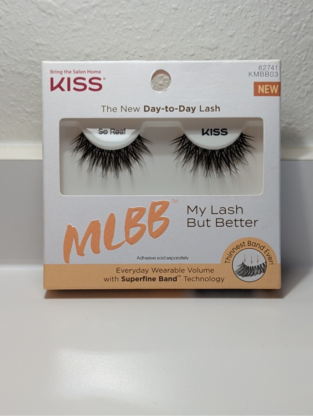 KISS MLBB My Lash But Better False Eyelashes "So Real" KMBB03 Everyday Wear 1Pr